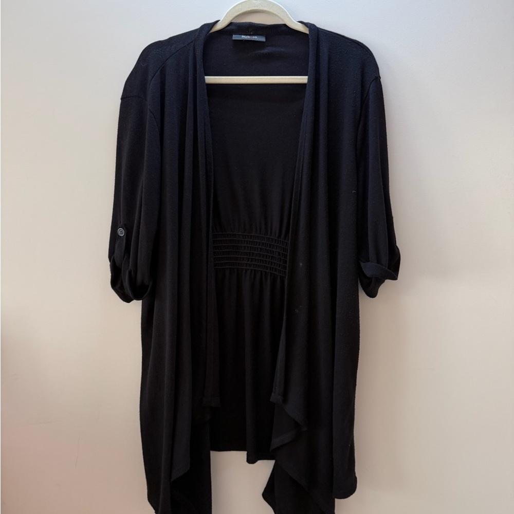 Style & Co. Black Women's Cardigan